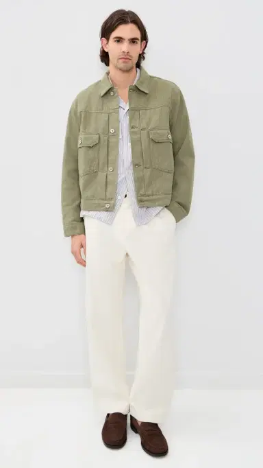Norse Projects Storadal Type II Jacket Vetiver | Thumbnail 5