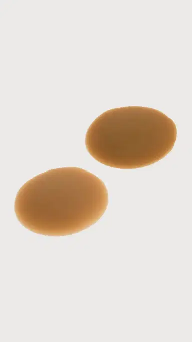 Commando Top Hats Nipple Concealers Caramel One Size | Thumbnail 3