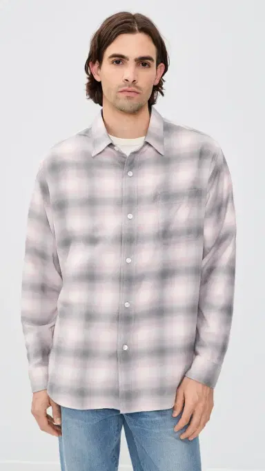 Aaron Levine Shadow Flannel Flamingo | Thumbnail 3 Aaron Levine Shadow Flannel Flamingo | Thumbnail 3