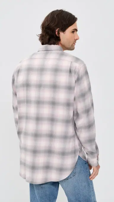 Aaron Levine Shadow Flannel Flamingo | Thumbnail 4 Aaron Levine Shadow Flannel Flamingo | Thumbnail 4