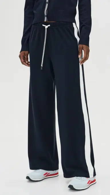 Splits59 Willow Airweight Wide Leg Pants Indigo/White | Thumbnail 2 Splits59 Willow Airweight Wide Leg Pants Indigo/White | Thumbnail 2