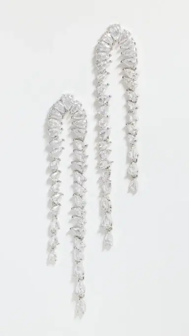 Shashi 14k Pear Drop Earrings | Thumbnail 2