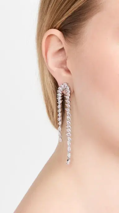 Shashi 14k Pear Drop Earrings | Thumbnail 3