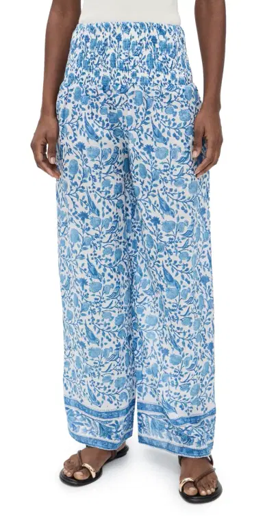 Bell Beach Pants Blue White | Thumbnail 1