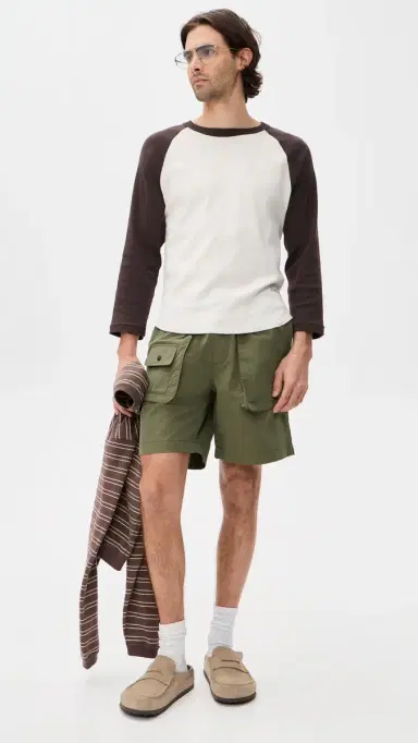 Knickerbocker cout Nylon horts 7 Olive | Thumbnail 5