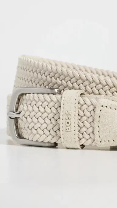 BOSS Sash Woven Belt Open Beige | Thumbnail 4