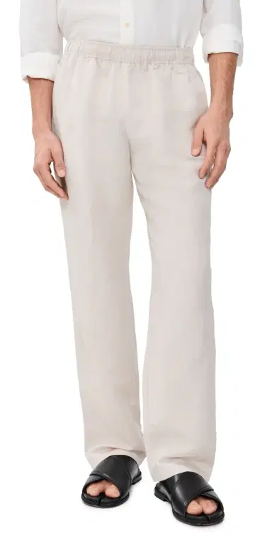 AUTO-REPLY Linen Pants Sand | Thumbnail 1