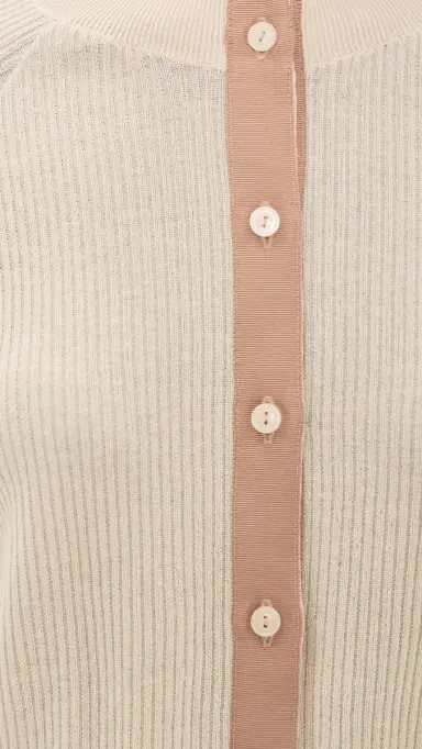 The Great. THE GREAT. The Dainty Cardigan Soft Petal 2 | Thumbnail 6