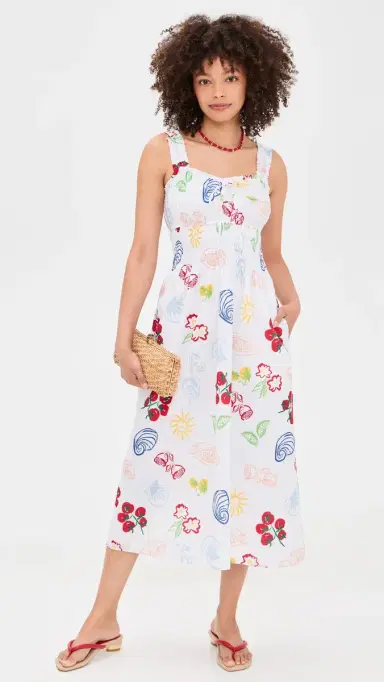 RAILS x Giadzy Capri Dress White Antipasti | Thumbnail 5