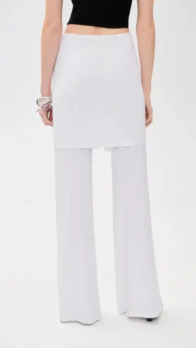 Beaufille Waist Tie Pants White | Thumbnail 3 Beaufille Waist Tie Pants White | Thumbnail 3