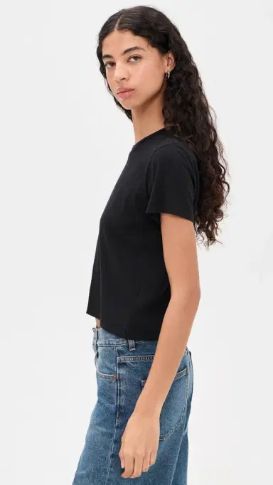 ÉTERNE Short Sleeve Boxy Tee | Thumbnail 4