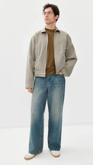 Asher Zed Zip Twill Jacket Moss L | Thumbnail 5 Asher Zed Zip Twill Jacket Moss L | Thumbnail 5