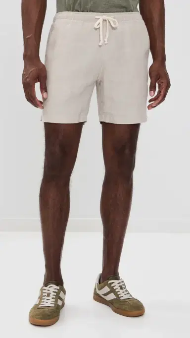 Alex Crane Linen Bo Shorts 7 Bone | Thumbnail 2 Alex Crane Linen Bo Shorts 7 Bone | Thumbnail 2