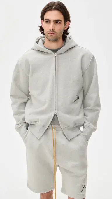 Rhude Classique Zip Up Hoodie | Thumbnail 2 Rhude Classique Zip Up Hoodie | Thumbnail 2