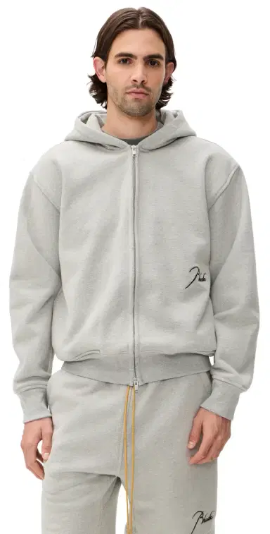 Rhude Classique Zip Up Hoodie | Thumbnail 1 Rhude Classique Zip Up Hoodie | Thumbnail 1