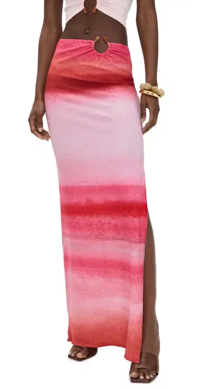 Baobab Zur Maxi Pareo Coverup Skirt Flor De Cantuta | Thumbnail 1 Baobab Zur Maxi Pareo Coverup Skirt Flor De Cantuta | Thumbnail 1
