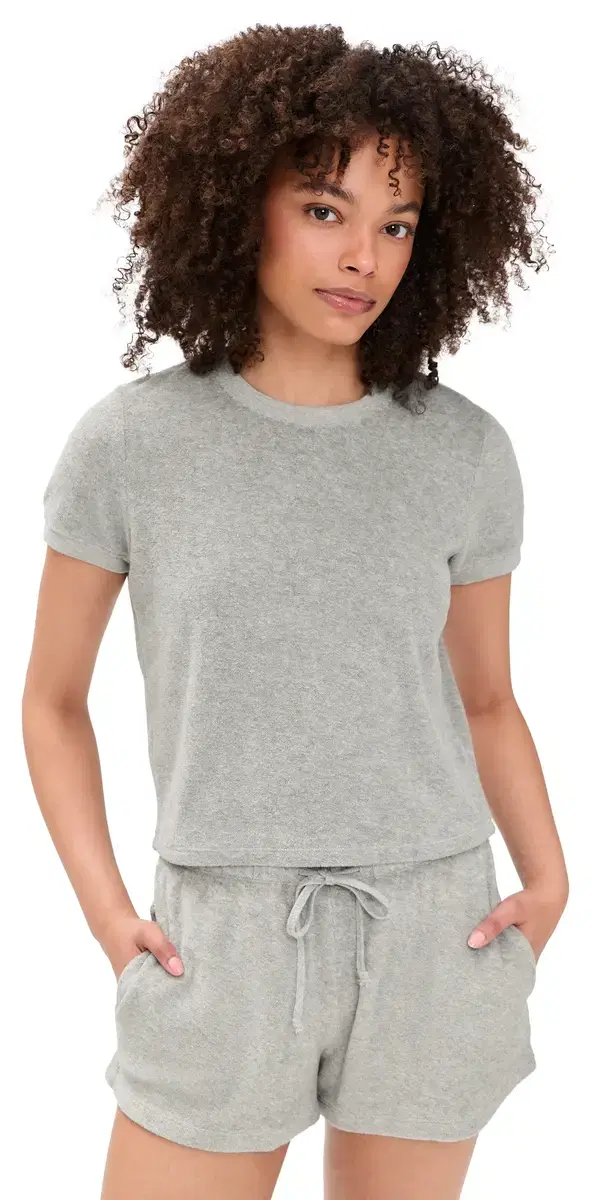 Suzie Kondi Carpi Tee Grey Heather