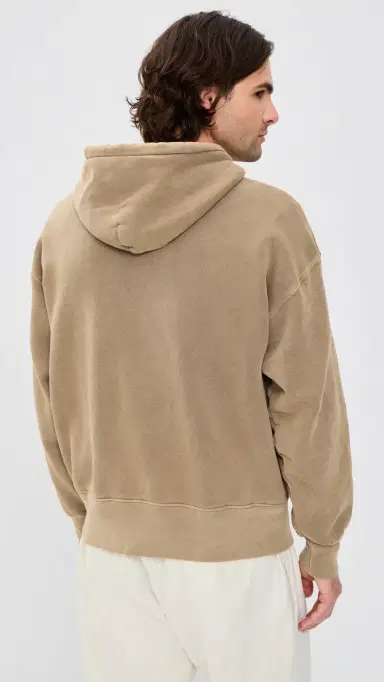 Asher Isaac Zip Hoodie Vintage Mushroom M | Thumbnail 3