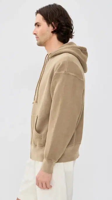 Asher Isaac Zip Hoodie Vintage Mushroom M | Thumbnail 4