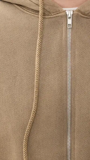 Asher Isaac Zip Hoodie Vintage Mushroom M | Thumbnail 6