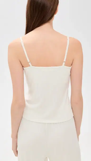 Z Supply ynn Pointelle Camisole Top Vanilla Ice | Thumbnail 3 Z Supply ynn Pointelle Camisole Top Vanilla Ice | Thumbnail 3