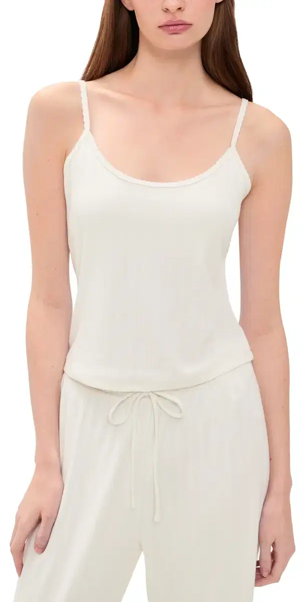 Z Supply ynn Pointelle Camisole Top Vanilla Ice
