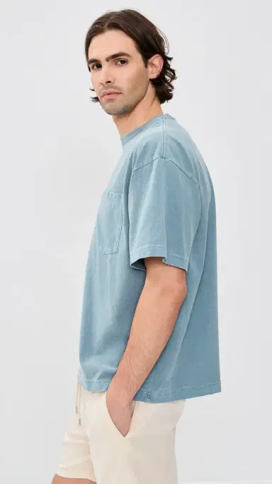 Asher Ethan Tee Denim S | Thumbnail 4
