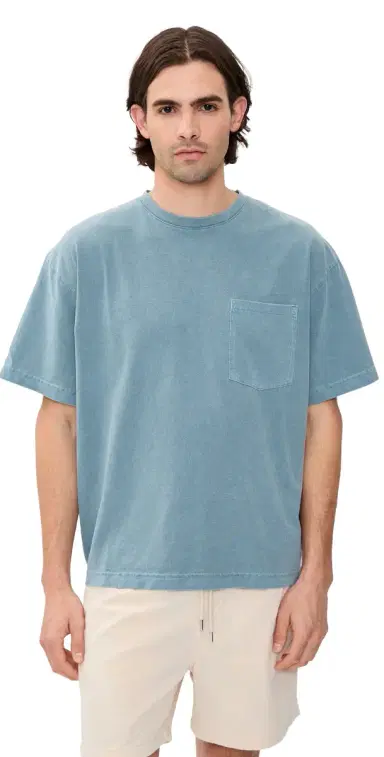 Asher Ethan Tee Denim S | Thumbnail 1