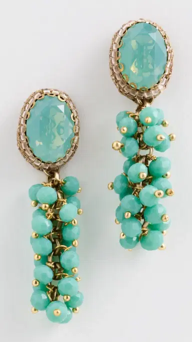 Deepa Gurnani Jemsa Earrings | Thumbnail 2 Deepa Gurnani Jemsa Earrings | Thumbnail 2