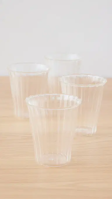 Sophie Lou Jacobsen Le Verre Petit Set of 4 Clear One Size | Thumbnail 2