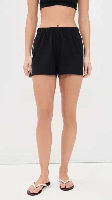 Splits59 Ella Airweight Track Shorts Black/White S | Thumbnail 3