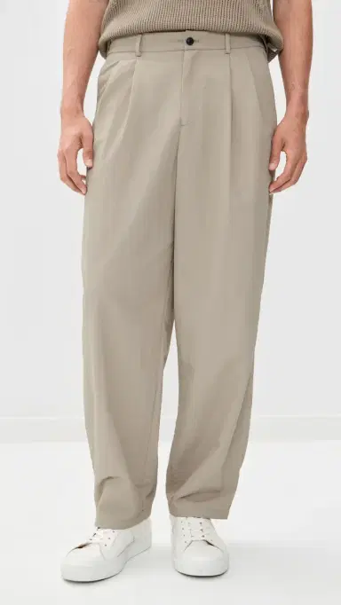 AUTO-REPLY Nylon Pleated Trousers | Thumbnail 2 AUTO-REPLY Nylon Pleated Trousers | Thumbnail 2