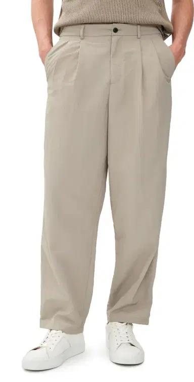 AUTO-REPLY Nylon Pleated Trousers | Thumbnail 1 AUTO-REPLY Nylon Pleated Trousers | Thumbnail 1