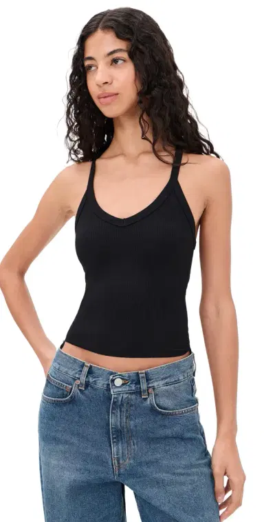 ÉTERNE Racerback Tank Black M | Thumbnail 1