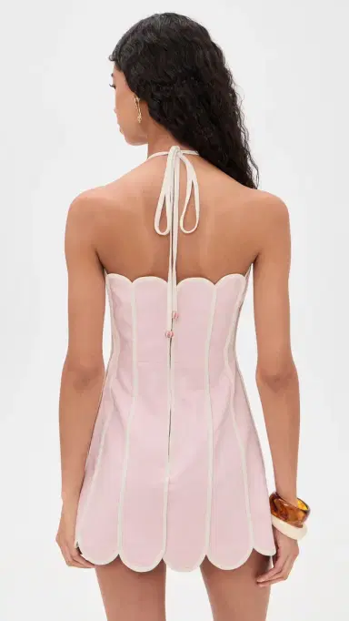 Azulu Lenny inen Dress Ballet Pink | Thumbnail 3 Azulu Lenny inen Dress Ballet Pink | Thumbnail 3