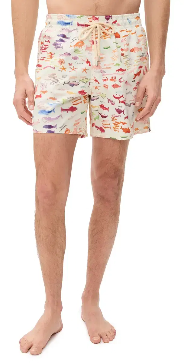 Vilebrequin oorea Swim Trunks 6 Papier