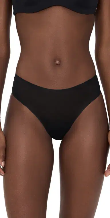 Commando Chic esh Thong Black | Thumbnail 1