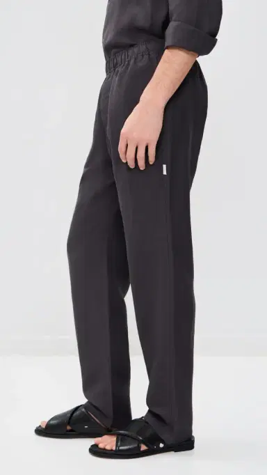 AUTO-REPLY Linen Pants Granite | Thumbnail 4