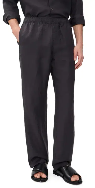 AUTO-REPLY Linen Pants Granite | Thumbnail 1