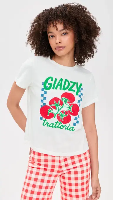 RAILS x Giadzy The Classic Crew Tee Giadzy Trattoria | Thumbnail 2