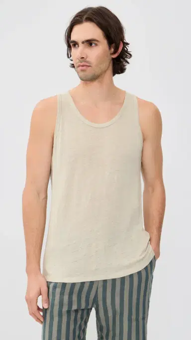 Alex Crane Linen Tank | Thumbnail 2 Alex Crane Linen Tank | Thumbnail 2
