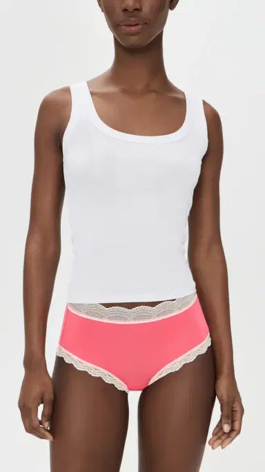 Stripe & Stare High Rise Briefs 4 Pack Coconut Ice | Thumbnail 5