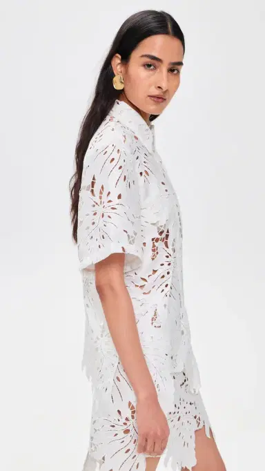 Beaufille Lennon Blouse White M | Thumbnail 4 Beaufille Lennon Blouse White M | Thumbnail 4