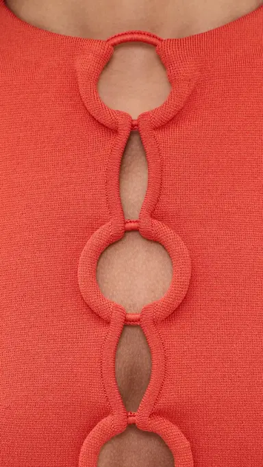 Cult Gaia Hartley Knit Dress Canyon | Thumbnail 6