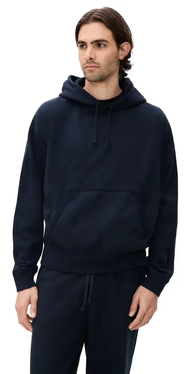 REIGNING CHAMP idweight Terry Relaxed Hoodie Navy