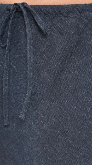 Marine Layer Avery Hemp Mini kirt India Ink | Thumbnail 6