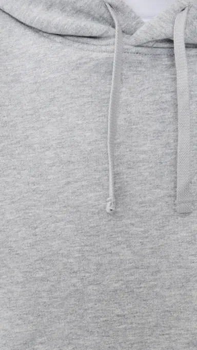 REIGNING CHAMP Midweight Terry Relaxed Hoodie Hgrey | Thumbnail 6