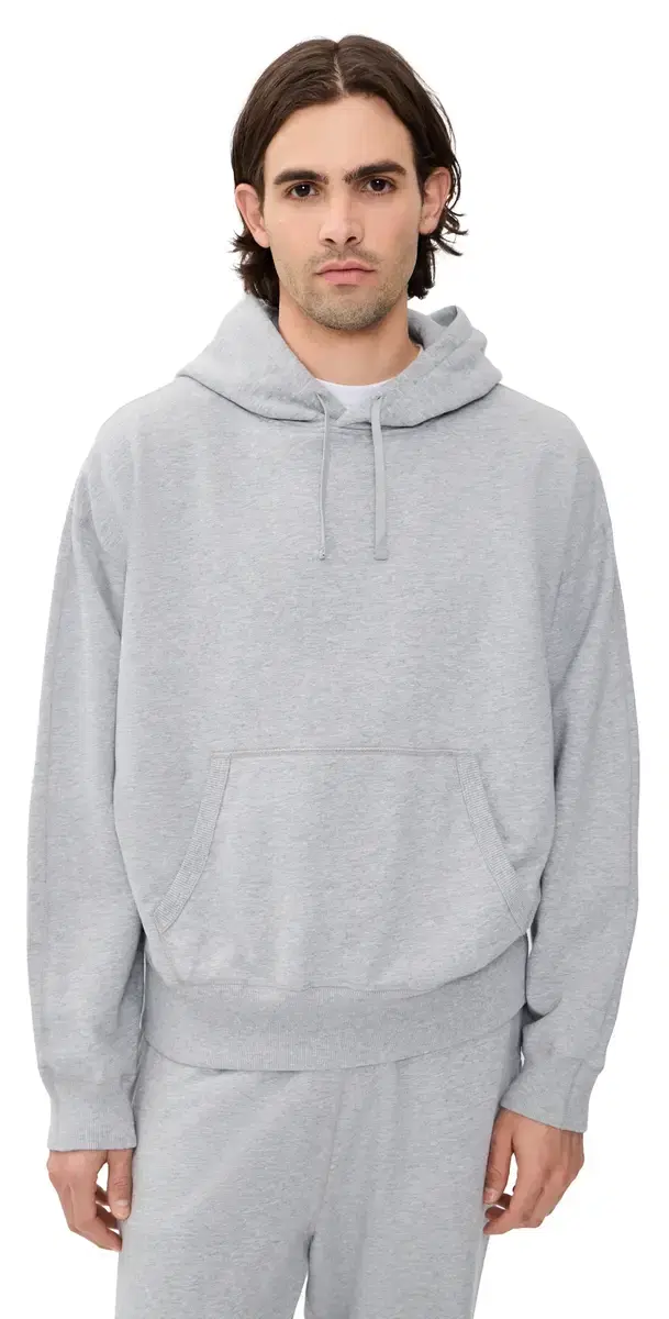 idweight Terry Relaxed Hoodie Hgrey