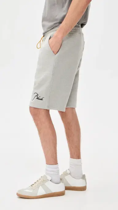 Rhude Classique Sweatshorts 9 Heather Grey/Black L | Thumbnail 4