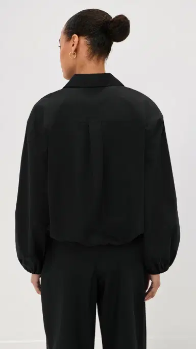 LE BOP Tate Poplin Pullover Black | Thumbnail 3 LE BOP Tate Poplin Pullover Black | Thumbnail 3